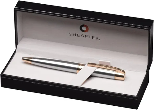 Miniatura 3 de Sheaffer 100. Pluma de punta estilográfica media de níquel.