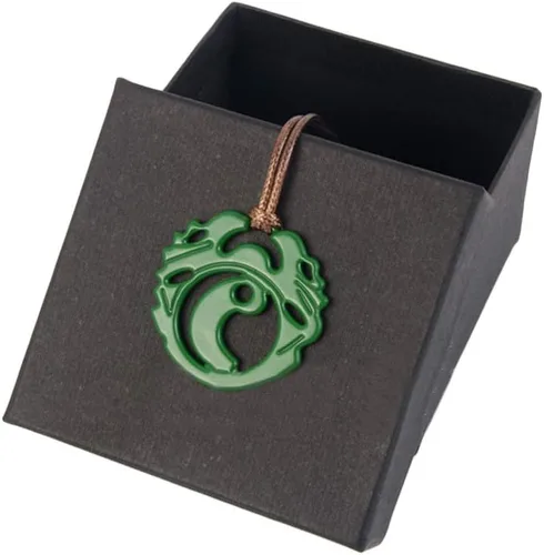 Miniatura 3 de Collar Lara Croft Verde Colgante Accesorios de lujo Accesorios Cosplay Props Xcoser