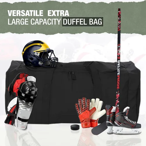 Miniatura 6 de Jetstream Bolsa de viaje resistente con múltiples bolsillos y duradera, para gimnasio, para viajes, talla única