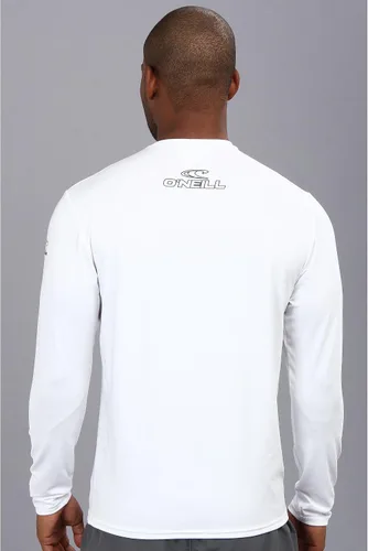 Miniatura 3 de O'Neill Wetsuits - Camiseta O'Neill Basic Skins, para el sol, con UPF 50+, de manga larga, para hombre