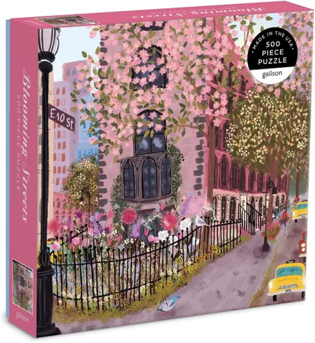Miniatura 5 de Galison Art of the Table - Rompecabezas de 500 piezas Joy Laforme con hermosas ilustraciones de higos y violetas en un entorno de naturaleza muerta