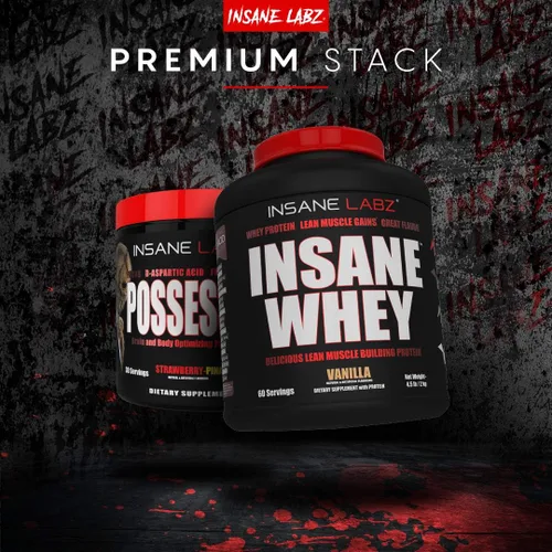 Miniatura 3 de Insane Labz Insane Whey, 100% Proteína de Suero para Construcción Muscular, Post Entrenamiento, Perfil de Aminoácidos BCAA, Ganador de Masa