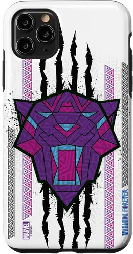 Miniatura 13 de Funda para iPhone 16 Marvel Black Panther: Wakanda Forever Tribal Logo Panther