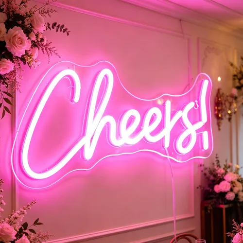 Miniatura 10 de Class of 2026 - Letrero de neón con texto en inglés "Congrats Grad" LED regulable USB Felicidades Graduación Cap Light Decoración de pared para sala