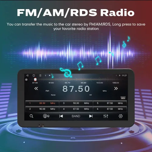 Miniatura 9 de Para Honda Civic 2006-2011 LHD Car CarPlay Android Navegación Automática Estéreo GPS Radio Reverse Cámara Pantalla 10.33 "QLED Pantalla Táctil Octa