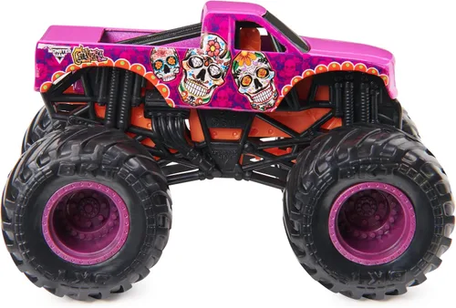 Miniatura 3 de Monster Jam, Monster Truck oficial, vehículo fundido a presión, escala 1:64 (los estilos pueden variar)