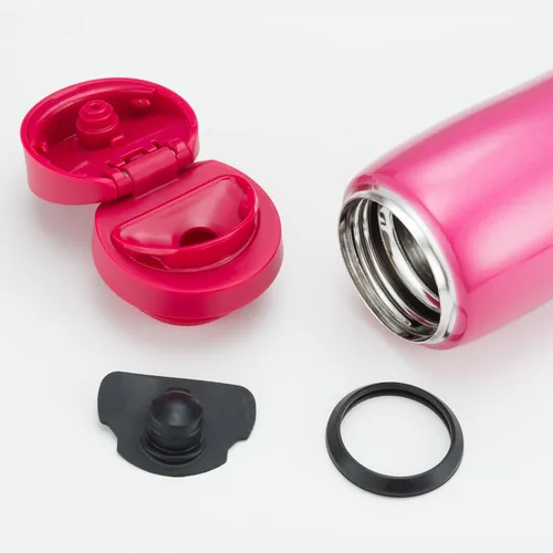 Miniatura 3 de Tiger Corporation - Taza de viaje aislada al vacío de acero inoxidable, 12 onzas, rosa