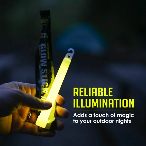 Miniatura 5 de Everlit, bastones de emergencia de supervivencia, palillos de luz de 6 pulgadas para kit de primeros auxilios, kit de supervivencia, camping