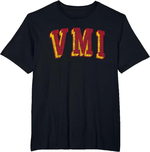 Miniatura 23 de VMI Keydets Retro Arch Camiseta, Negro