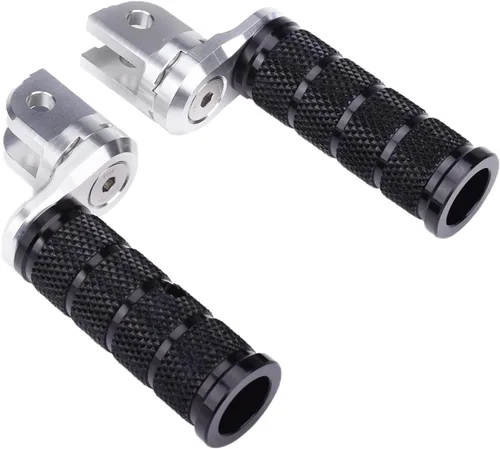 Estriberas de motocicleta compatibles con Suzuki GSX250R Gixxer SF250 Gixxer 250/150 V-STROM250 360° giratorio ajustable antideslizante diseño CNC
