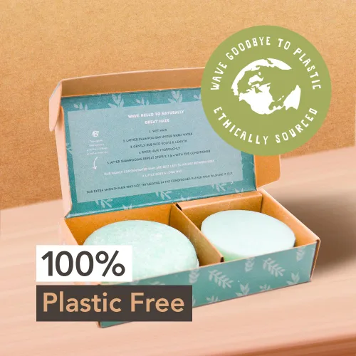 Miniatura 5 de Wave - Juego de champú y acondicionador de aceite de eucalipto, barras de champú y acondicionador veganas hidratantes naturales y orgánicas