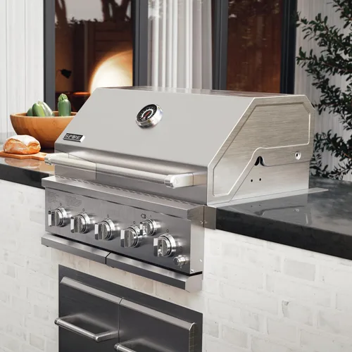 Miniatura 8 de Spire Cabezal de isla de gas integrado de 5 quemadores premium, parrilla de propano de acero inoxidable de 30 pulgadas con quemador trasero, 63,000