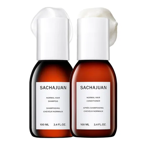 SACHAJUAN Juego de champú y acondicionador normal para el cabello, tecnología Ocean Silk para limpieza diaria, volumen y brillo, hidratación ligera
