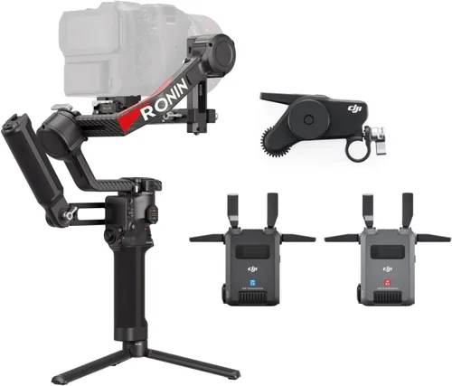 Miniatura 8 de DJI RS 4 Pro Combo, estabilizador de cardán de 3 ejes para cámaras DSLR y cámaras de cine Canon/Sony/Panasonic/Nikon/Fujifilm, grabación vertical