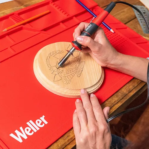 Miniatura 4 de Weller Kit de quema de madera genuino de 15 piezas 25 W/120 V WLIWBK2512A