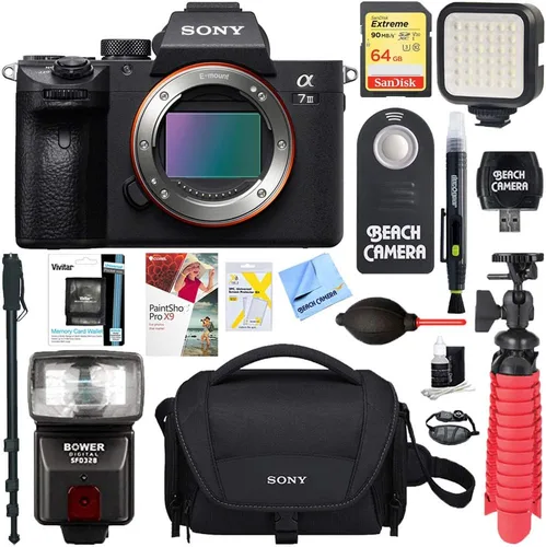 Miniatura 10 de Sony a7III - Cámara sin espejo de fotograma completo con kit de lente FE 28-70mm F3.5-5.6 OSS ILCE-7M3K/B Modelo oficial de Sony USA Partner