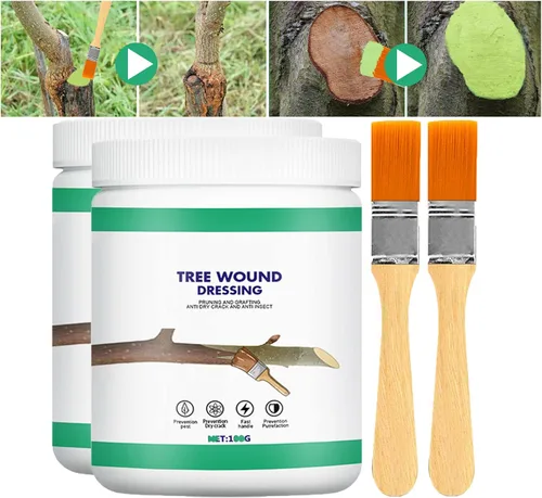 Miniatura 9 de Sellador para heridas de árbol, sellador para poda de árboles, suministros para injertos de árboles, pasta curativa para heridas de árbol, pasta