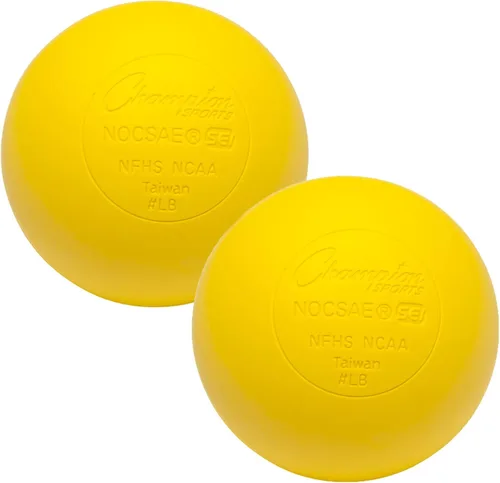 Miniatura 11 de Champion Sports Lacrosse Balls & Rhino Skin® Foam Balls – Official Size Balls for Games, Practice & Training, NCAA, NFHS & SEI Certified, Multiple