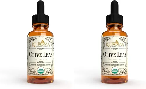 Miniatura 9 de Khroma Herbal Products Hoja de olivo orgánica - Líquido de 2 oz en una botella de vidrio - 30 porciones