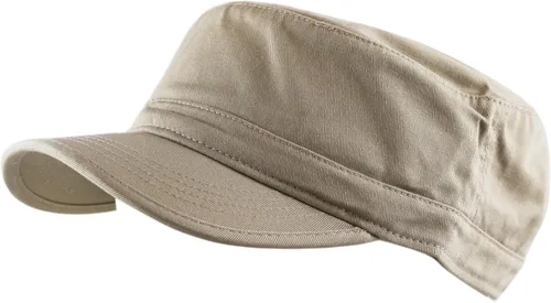 Miniatura 52 de The Hat Depot Cadet Military Army - Gorra de béisbol de algodón lavado con teñido anudado y algodón lavado básico y desgastado, gorra de algodón