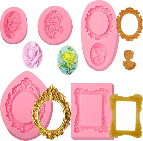 Miniatura 11 de Molde de fondant de alas para decoración de pasteles, moldes de silicona de chocolate con alas grandes para manualidades de azúcar, dulces, G-24
