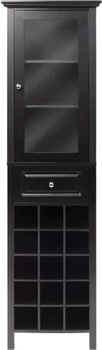 Miniatura 3 de Winsome Almacenamiento de vino burdeos, negro