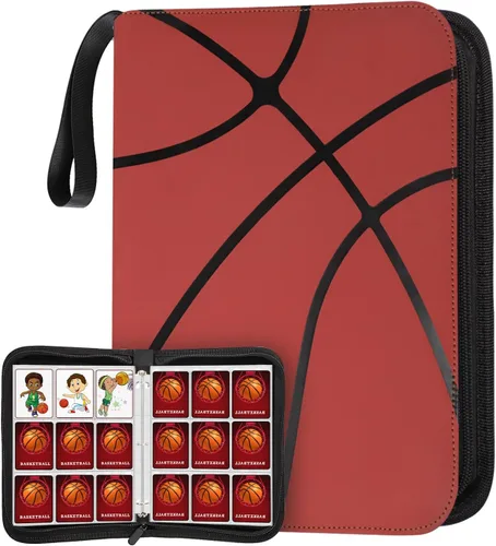 Miniatura 9 de POKONBOY Carpeta de tarjetas de béisbol de 9 bolsillos para 900 tarjetas, colección de carpetas de tarjetas intercambiables, soporte para álbum