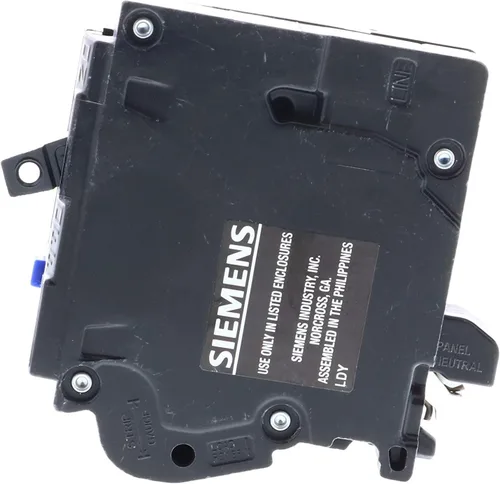Miniatura 3 de Disyuntor de 20 Amperios, 1 Polo, Tipo Combinación AFCI, Para Enchufar, Neutro
