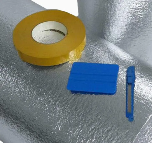 Miniatura 2 de Kit de aislamiento reflectante para puerta de garaje, 10 pies de ancho x 8 pies de alto (R8), kit de 5 paneles