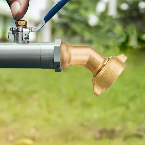 Miniatura 6 de Voltorb Codo de manguera de jardín, conector de manguera de jardín de 135 grados, accesorios de latón macizo con junta tórica para entrada de agua
