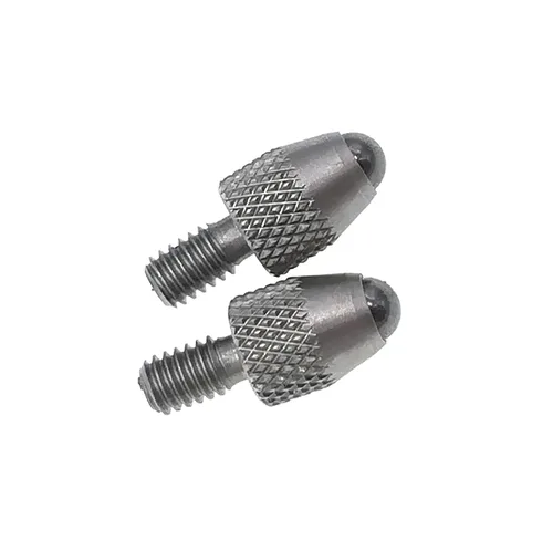 Miniatura 3 de SUXING Puntos de contacto de bola para indicadores de esfera #4-48 vástago de rosca (bola de carburo)