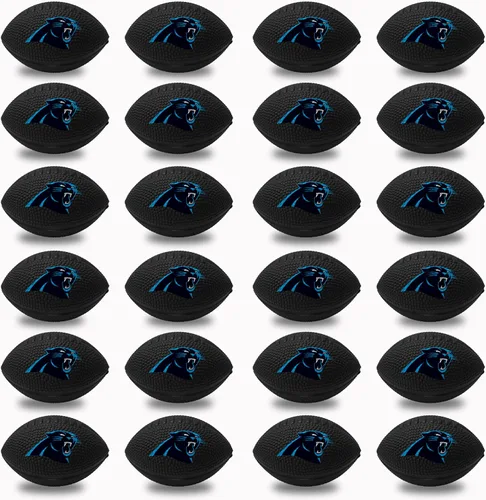 Franklin Sports NFL - Pelotas antiestrés de equipo, paquete de 24 unidades de fútbol a granel, bolas antiestrés esponjosas para adultos y niños,