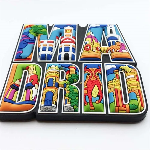 Miniatura 2 de Madrid España - Imán para nevera, regalo, decoración de cocina para el hogar, colección de pegatinas magnéticas