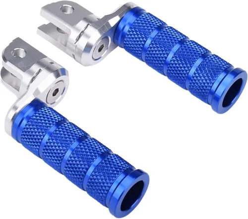 Miniatura 13 de Estriberas de motocicleta compatibles con Suzuki GSX250R Gixxer SF250 Gixxer 250/150 V-STROM250 360° giratorio ajustable antideslizante diseño CNC