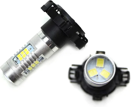 Miniatura 8 de iJDMTOY Bombillas LED de xenón blanco sin errores 21-SMD PY24W 5200s compatibles con luces direccionales delanteras BMW, compatibles con BMW E90/E92