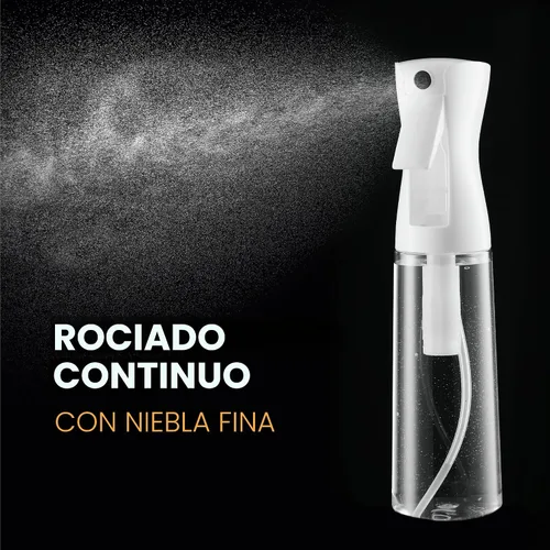 Miniatura 3 de SUPER+ Paquete de 2 botellas de spray continuo para el cabello, pulverizador de niebla ultrafina de 10 onzas, botella de spray de agua para botella