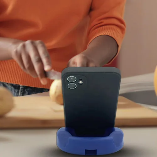 Miniatura 11 de GoDonut Plus+ - Soporte para teléfono inteligente y tableta, compatible con fundas Lager con acceso al puerto de carga, para uso en el trabajo