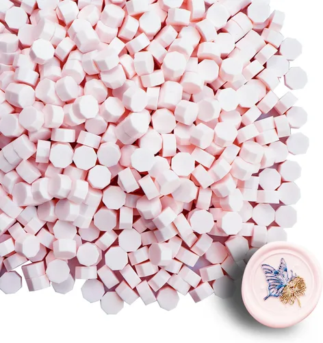 Miniatura 20 de Cuentas de sello de cera de alta calidad, 520 bolitas de sellado marrón para cartas, tarjetas de felicitación, botellas de vino y manualidades