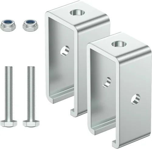 Miniatura 8 de SKTREX Conector de canal de puntal extendido para montaje en canal de puntal de 1-5/8" de ancho y 1-5/8" de altura