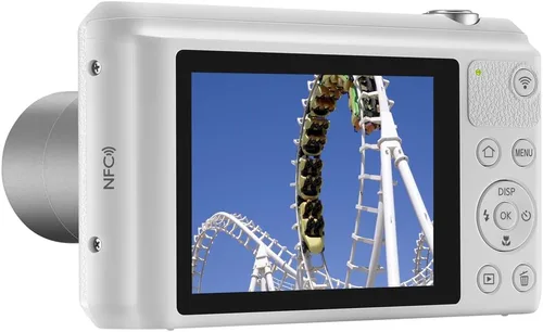 Miniatura 7 de Samsung WB35F Cámara digital inteligente WiFi y NFC de 16.2MP con zoom óptico de 12x y pantalla LCD de 2.7" (Blanco)