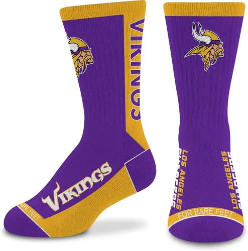 Miniatura 25 de For Bare Feet NFL - Calcetines unisex para niños de la NFL Mvp Crew