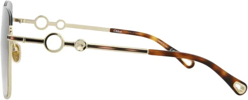 Miniatura 3 de Gafas de sol Chloé CH 0070 SK- 001 OroAzul, Dorado, azul y dorado., 5918145