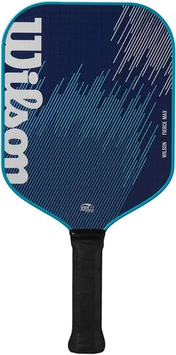 Miniatura 7 de WILSON Fierce Series - Paletas de pickleball de 0.512 in, tamaño de agarre 2-4 1/4 pulgadas Negro/Blanco/Rojo