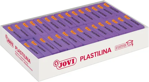 Miniatura 11 de Jovi - Arcilla de modelado reutilizable que no se seca, 30 barras de plastilina, 1.75 onzas cada una, total de 3.3 libras (azul claro)