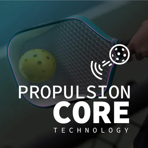 Miniatura 5 de JOOLA Tyson McGuffin 3S 14mm Pala de Pickleball - Forma Alargada con Mango Más Corto. Tecnología de Superficie de Carbono Cargado para Potencia