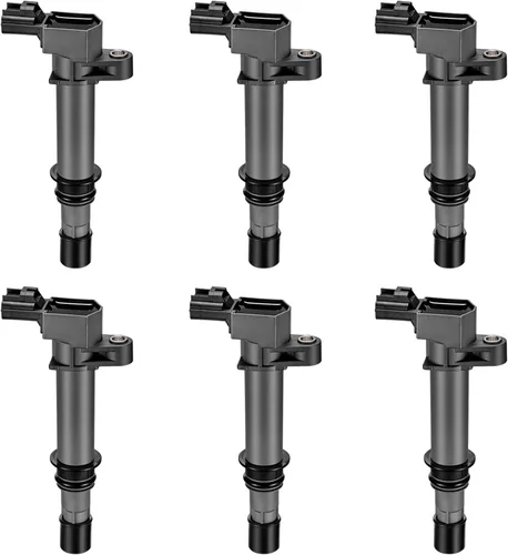 Miniatura 58 de BDFHYK Paquete de bobinas de encendido UF535 y bujías de iridio 95983 compatibles con Mercedes-Benz C230 C280 CLK350 E350 ML350 SLK280 Dodge