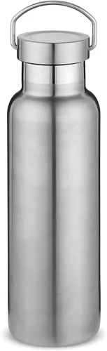 Miniatura 43 de Neihepal Paquete de 4 botellas de agua aisladas de 20 onzas, botella deportiva de doble pared de acero inoxidable con tapa de asa, termo Bubble gum