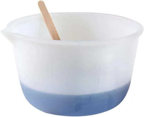 Tazas medidoras de silicona grandes antiadherentes reutilizables de resina epoxi tazas mezcladoras flexibles de alta precisión para moldes de