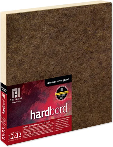 Miniatura 13 de Ampersand Art Supply Panel de Pintura de Madera Dura: Serie Museum Hardbord, 11" x 14", Perfil Plano de 1/8 Pulgada Perfil plano de 1/8 pulgadas