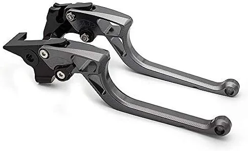 Miniatura 8 de FXCNC Palancas de embrague de freno de motocicleta compatibles con Raptor YFM660 2001-2006, TTR125L/LE/LW 2000-16, Banshee 350 02-06, XT660/R/X